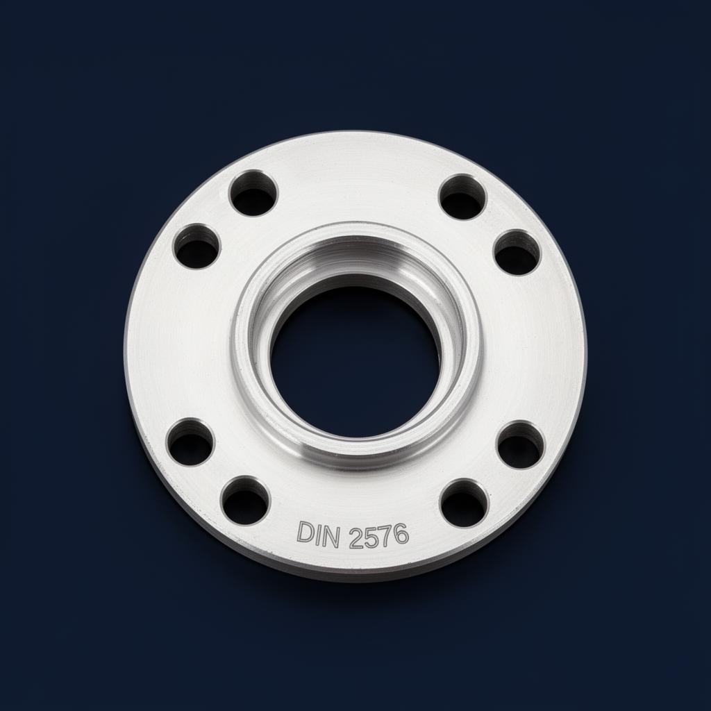 DIN 2576 / 2642 aluminium flange to German industrial standards